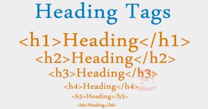On Page SEO HEADING TAG